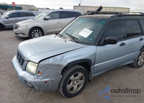2002 Subaru Forester S из США, поврежденный, VIN JF1SF65622H714536